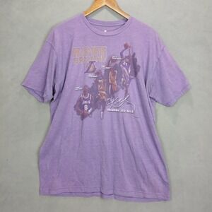 Los Angeles Lakers Shirt Mens XL Purple Kobe Bryant Levelwear Basketball NBA